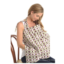 100% Cotton Breathable Compact Portable Breast Feeding Nursing Cover